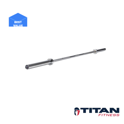 Solid powerlifting bar at a competitive price