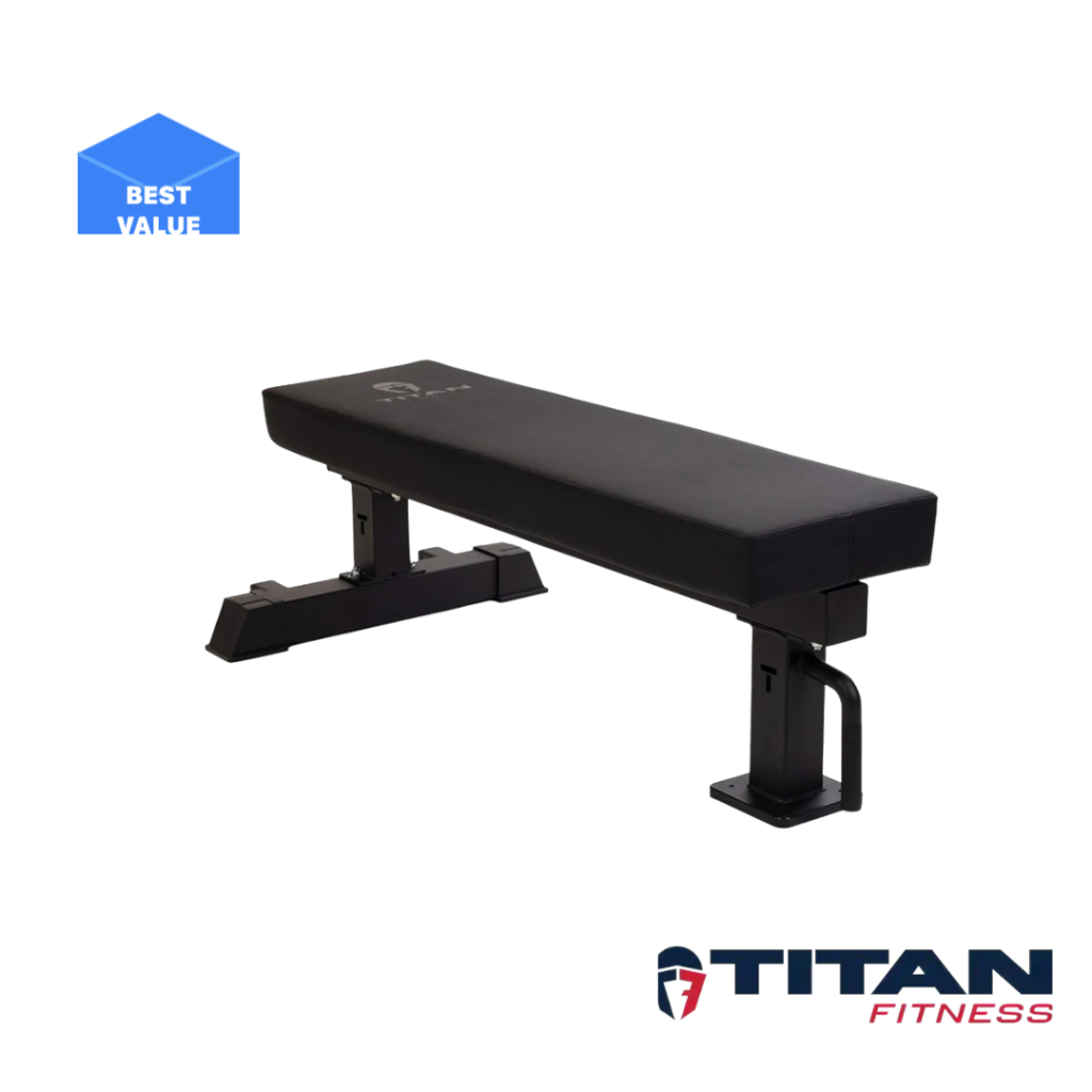 Well priced and high quality flat bench from Titan