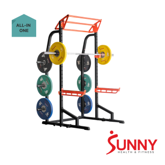 full featured half rack at competitive prices