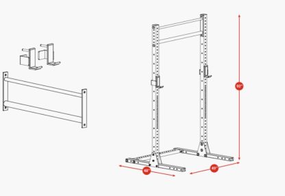 Rogue SML-2C Squat Stand - Image 3