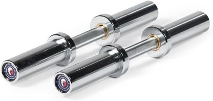 Titan Fitness Loadable Olympic Dumbbell Handles - Image 2