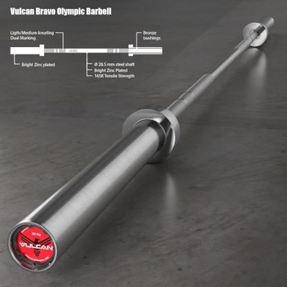 VULCAN Bravo Olympic Barbell - Image 4