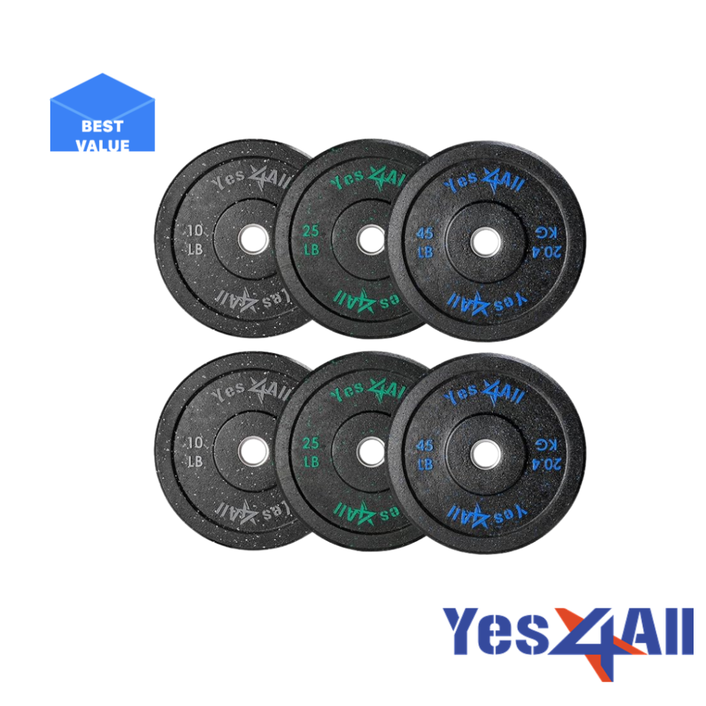 one of the best bumper plate deals around to jumpstart a home gym