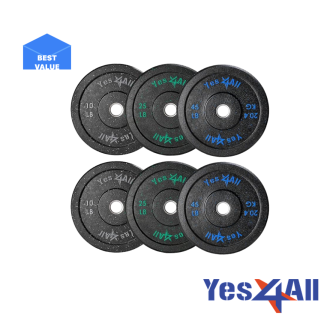 one of the best bumper plate deals around to jumpstart a home gym