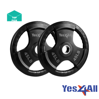 Rubber coated weight plates can mean commercial gym experience at home gym prices