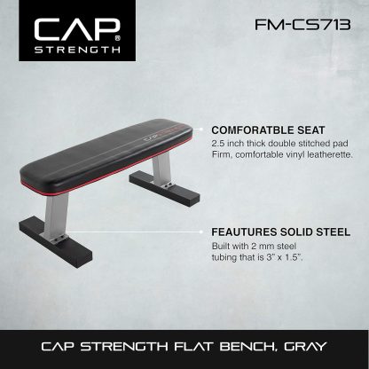 CAP Barbell Flat Utility Bench - Image 3