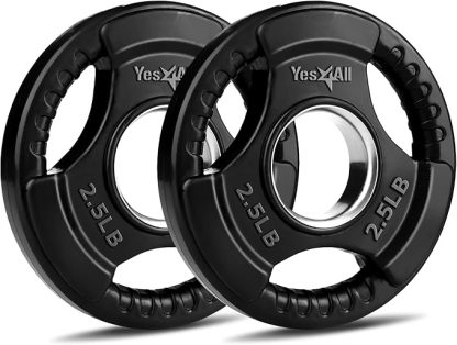 Yes4All Rubber Coated Grip Plates - Image 3