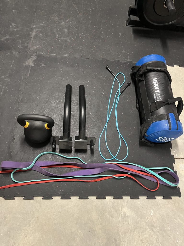 Examples of important home gym accessories