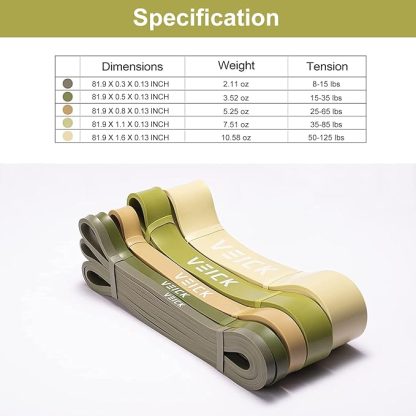 VEICK Resistance Bands Set - Image 2