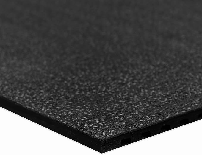 if you can handle the smell, this is the go-to gym flooring