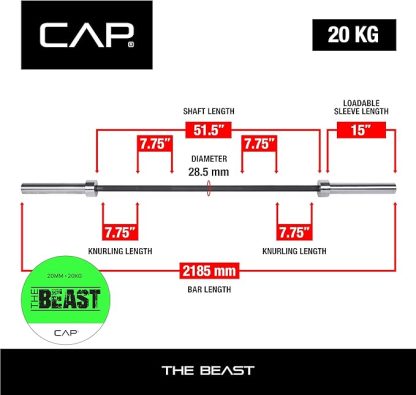 CAP Barbell Beast Bar - Image 2